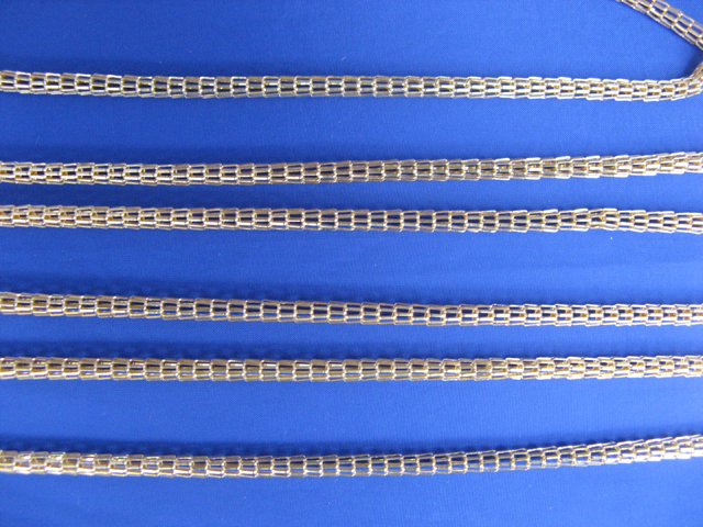 50 Meters Golden plated 4.2mm Jewelry Snake Chain - Click Image to Close